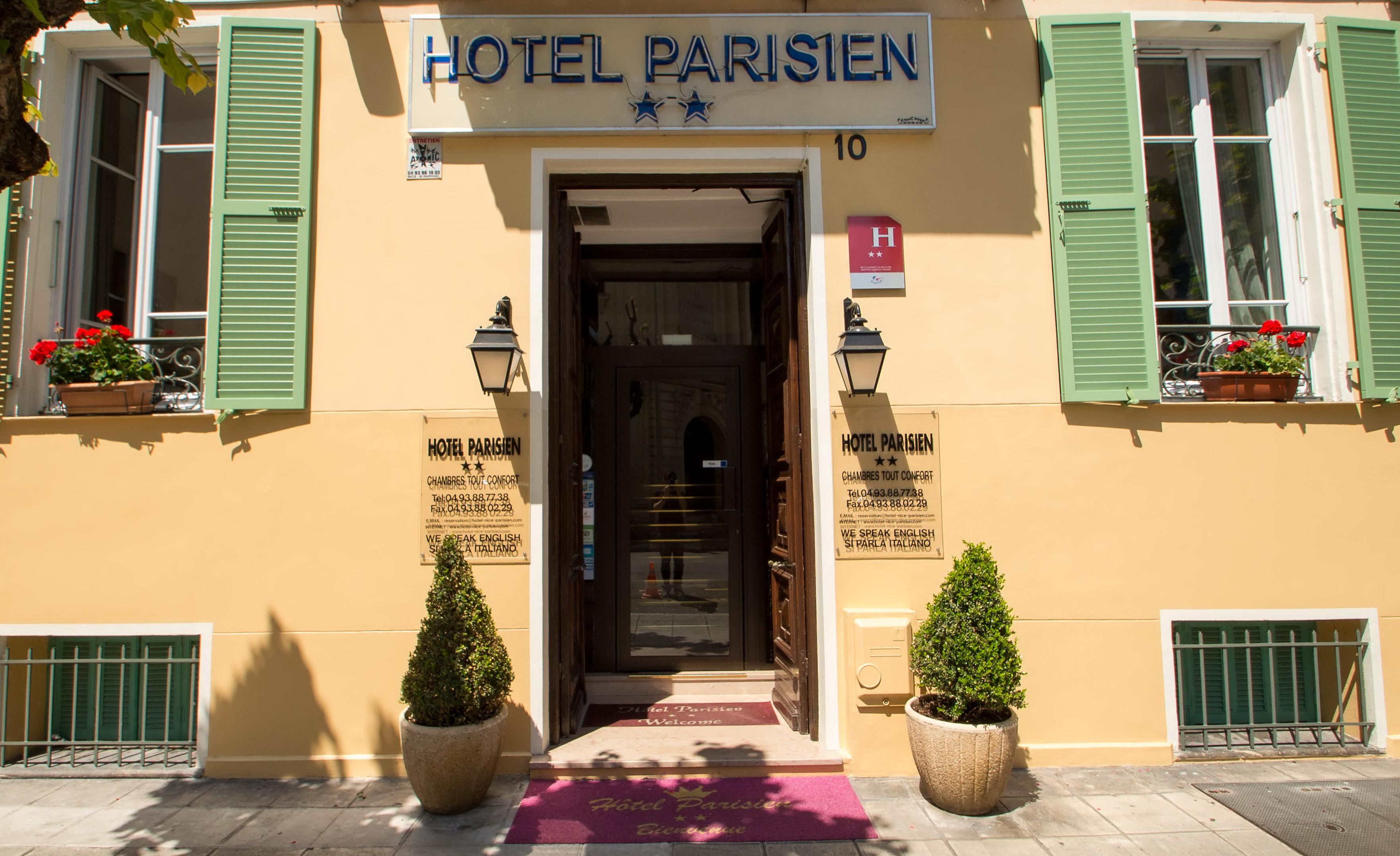 Hôtel Parisien Nice Exterior foto