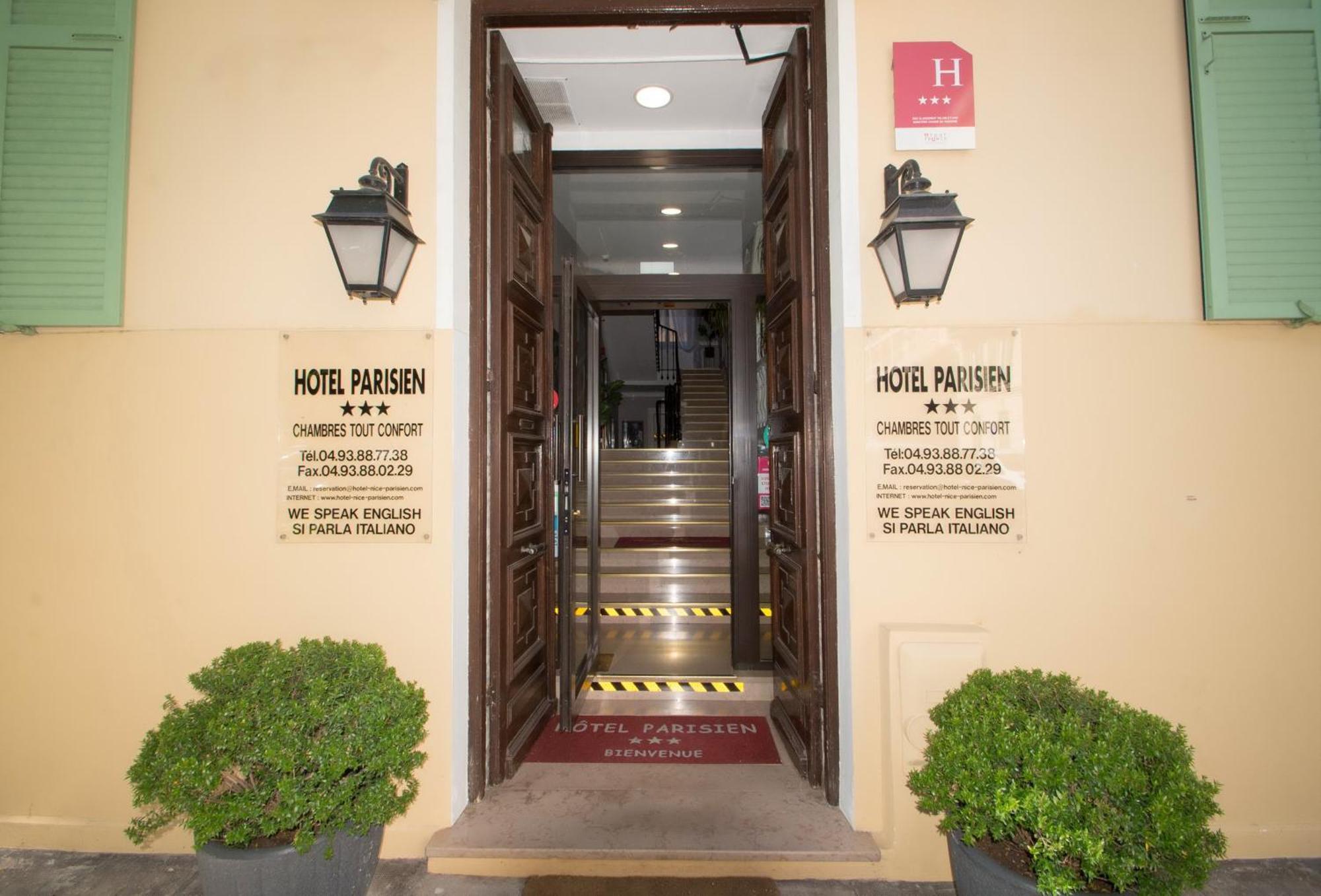 Hôtel Parisien Nice Exterior foto