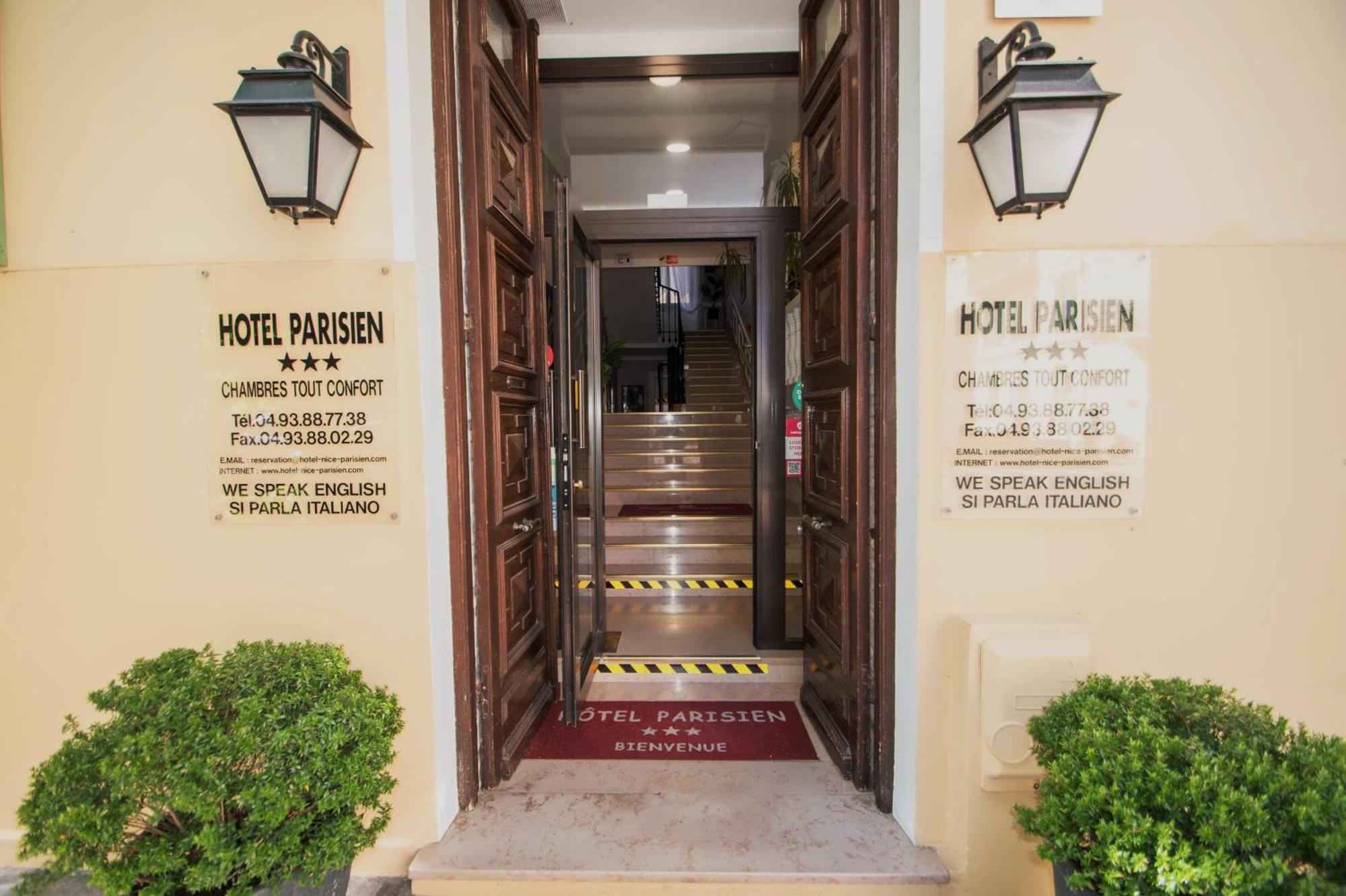 Hôtel Parisien Nice Exterior foto
